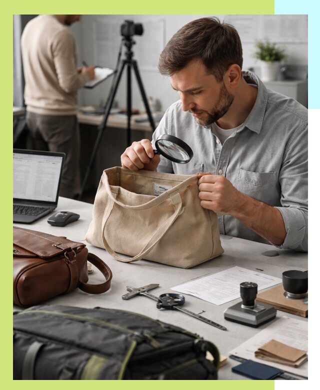 Сертификация сумок в Майкопе, оформление и получение сертификатов