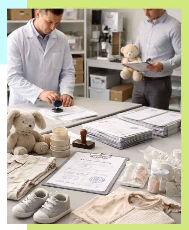 Сертификация детских товаров в Майкопе от 15164 р. | Алешин-Мкп