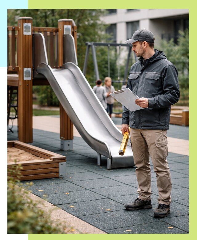 Сертификация детских площадок в Майкопе от 25273 р. | Алешин-Мкп