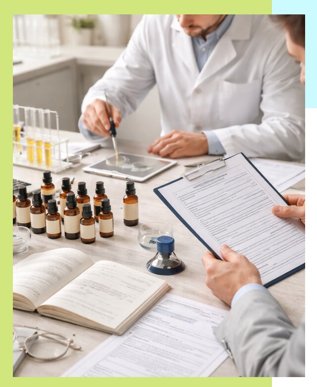 Сертификация эфирных масел и документация качества в Майкопе