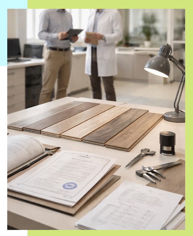 Сертификация ламината в Майкопе от 18196 р. под ключ | Алешин-Мкп