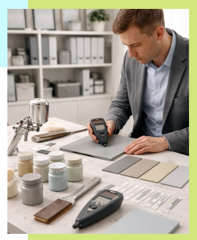 Сертификация краски в Майкопе от 25273 р. | Алешин-Мкп центр