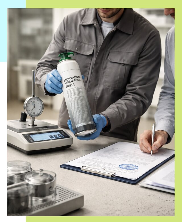 Сертификация монтажной пены в Майкопе от 15164 р. | Алешин-Мкп