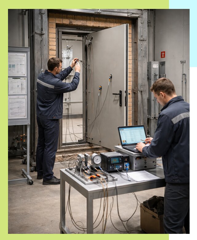 Сертификация противопожарных дверей в Майкопе по ГОСТ и ТР