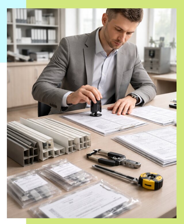 Сертификация ПВХ продукции в Майкопе от 8593 р., Алешин-Мкп