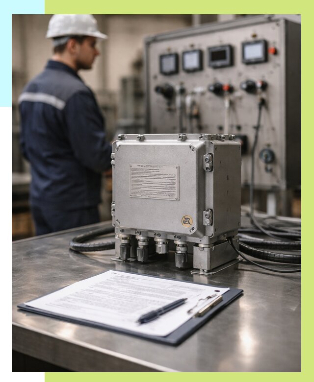 Сертификация взрывозащищенного оборудования в Майкопе от 35382 р. | Алешин-Мкп