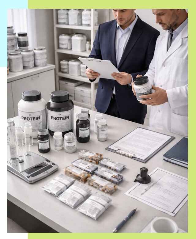 Сертификация спортивного питания в Майкопе от 15164 р., Алешин-Мкп