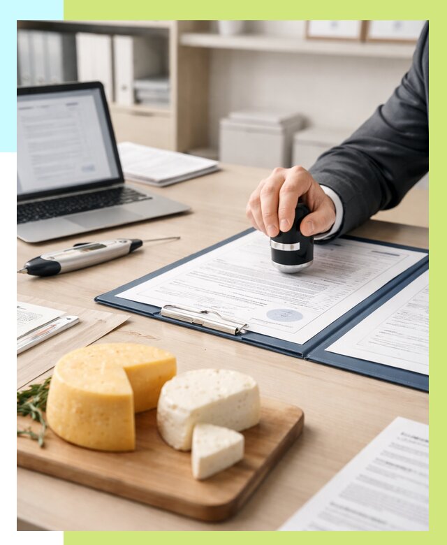 Сертификация сыров в Майкопе от 15164 р | Сертификат на сыр Алешин-Мкп