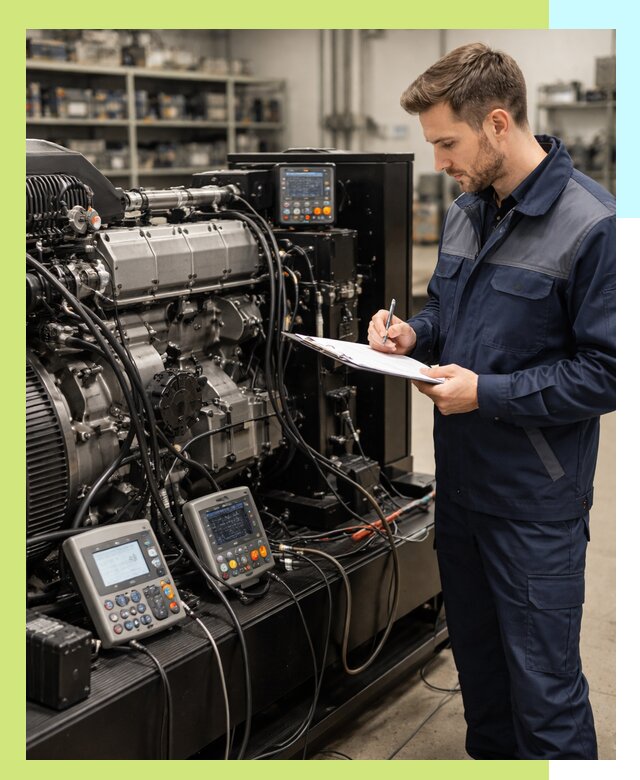 Сертификация дизельных генераторов и их оборудования в Майкопе
