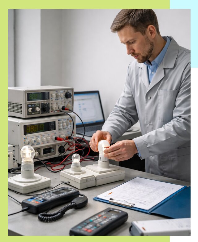 Сертификация ламп и светильников в Майкопе по нормативам