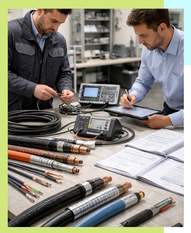 Сертификация кабеля и электропроводки в Майкопе под ключ