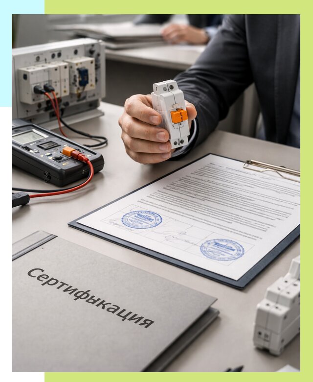 Сертификация выключателей под ключ в Майкопе от 15164 р. | Алешин-Мкп