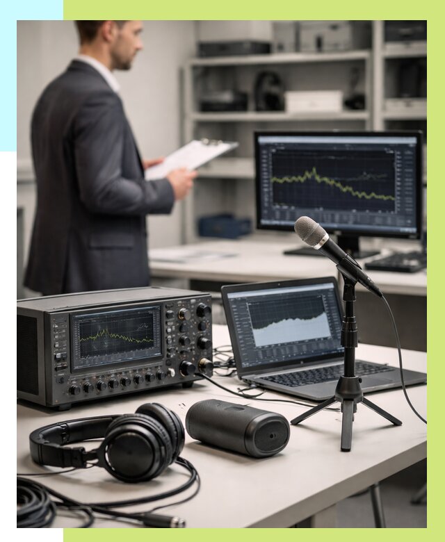 Сертификация аудиотехники в Майкопе от 15164 р., Алешин-Мкп