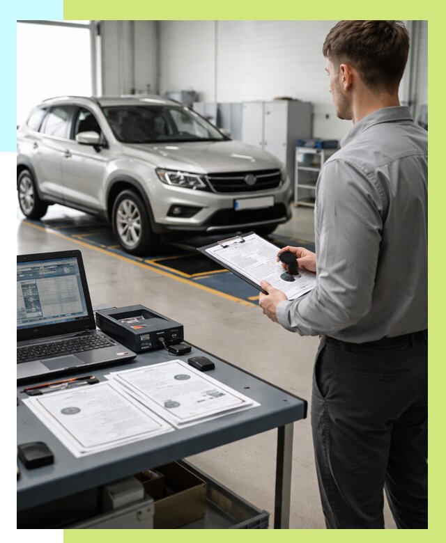 Сертификация транспортных средств в Майкопе от 12131 р. | Алешин-Мкп