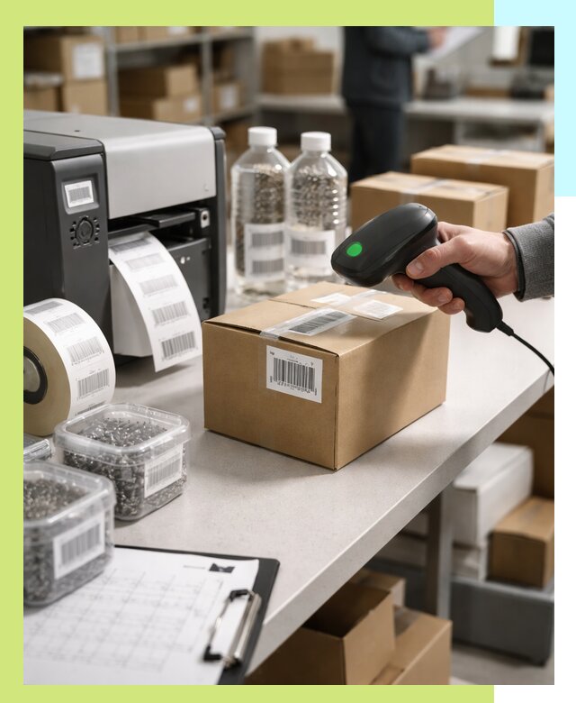 Штрихкодирование продукции и маркировка для продажи в Майкопе