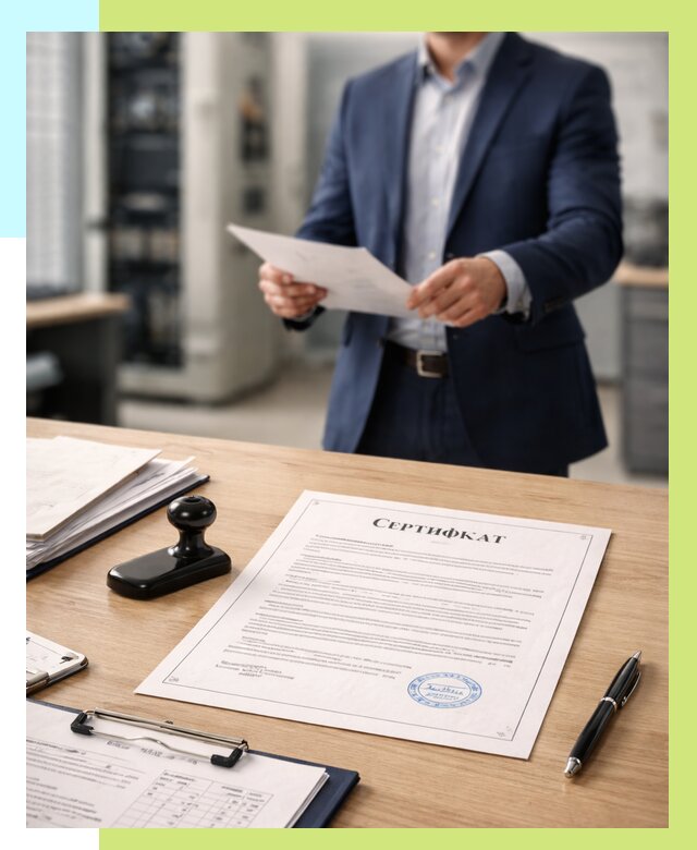 Сертификат на оборудование в Майкопе от 15164 р. | Алешин-Мкп