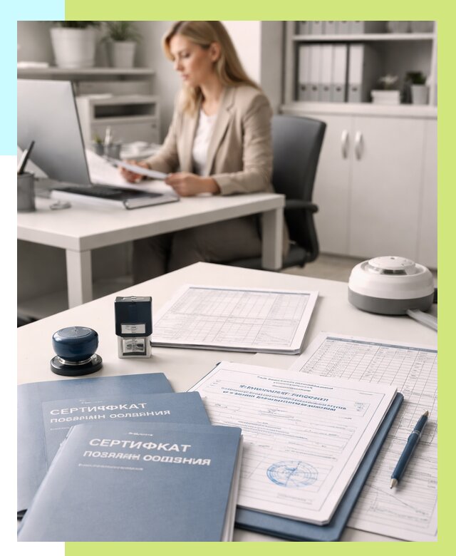 Сертификаты пожарной безопасности в Майкопе от 15164 р. | Алешин-Мкп