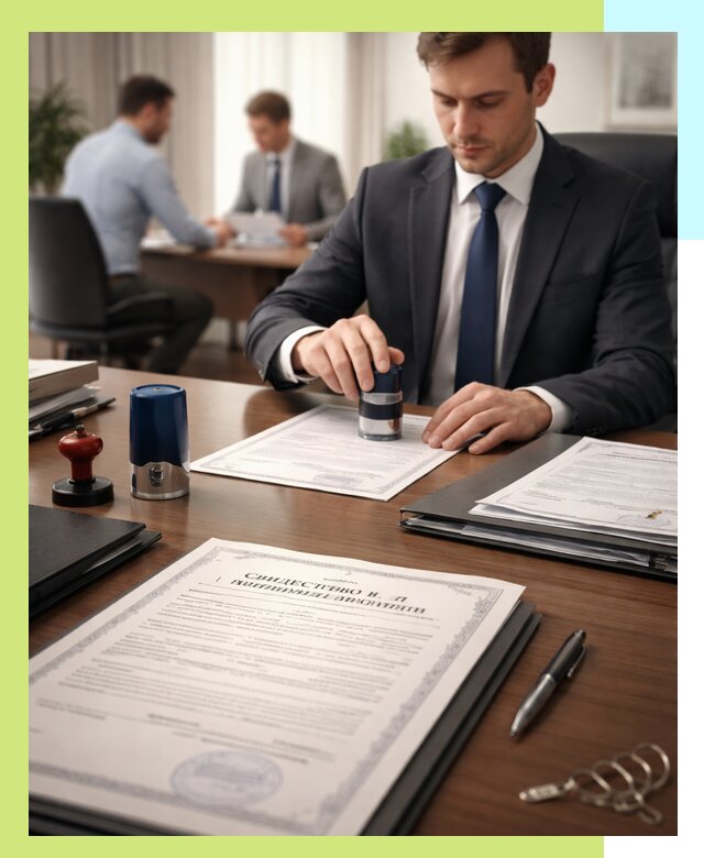 Оформление свидетельства о государственной регистрации в Майкопе