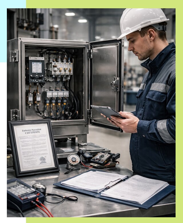 Сертификат взрывозащиты в Майкопе от 45491 р. | Алешин-Мкп