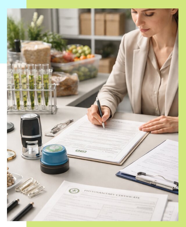 Фитосанитарный сертификат оформить в Майкопе от 4549 р. | Алешин-Мкп