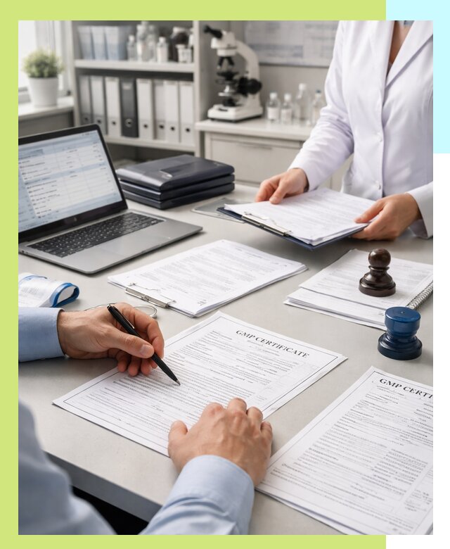 Оформление сертификата GMP в Майкопе для фармпроизводства