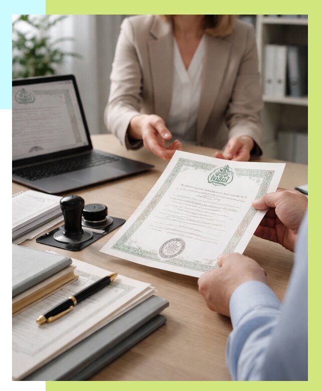 Халяль сертификат в Майкопе, получить от 15164 р. | Алешин-Мкп