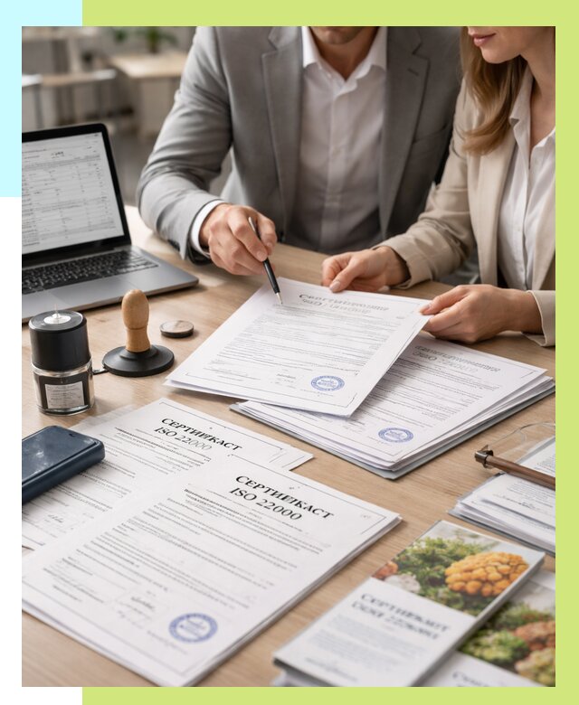 Сертификат ISO 22000 в Майкопе от 40436 р. под ключ | Алешин-Мкп
