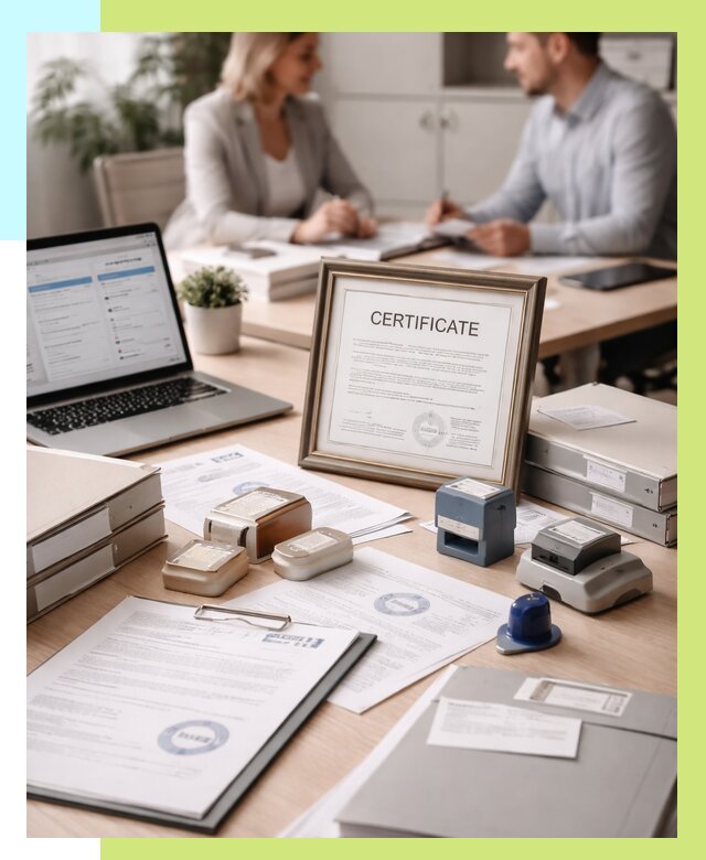 Сертификация компании в Майкопе от 45491 р. | Алешин-Мкп — заказ